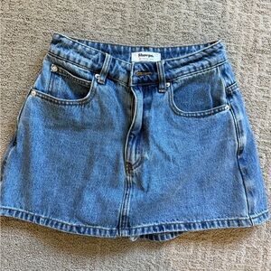 Showpo. Classic Blue Mini Skirt